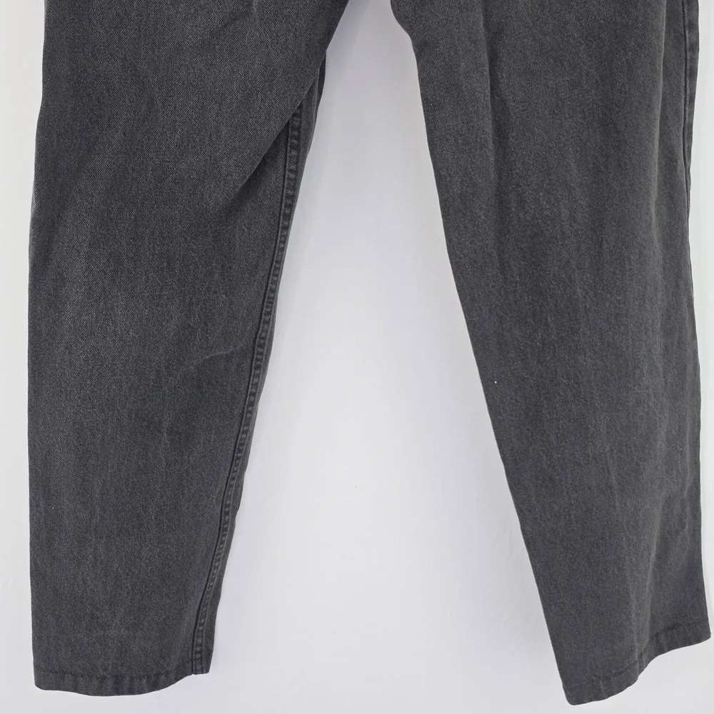 Levi's 552 Jeans Mens 36x32 Black Vintage Made in USA Relaxed Tapered Denim